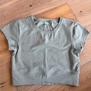 Old Navy Sage Green Women's Crop Top